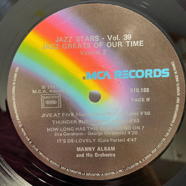 Manny Albam : The Jazz Greats Of Our Time - Vol. 2 (LP, Album)