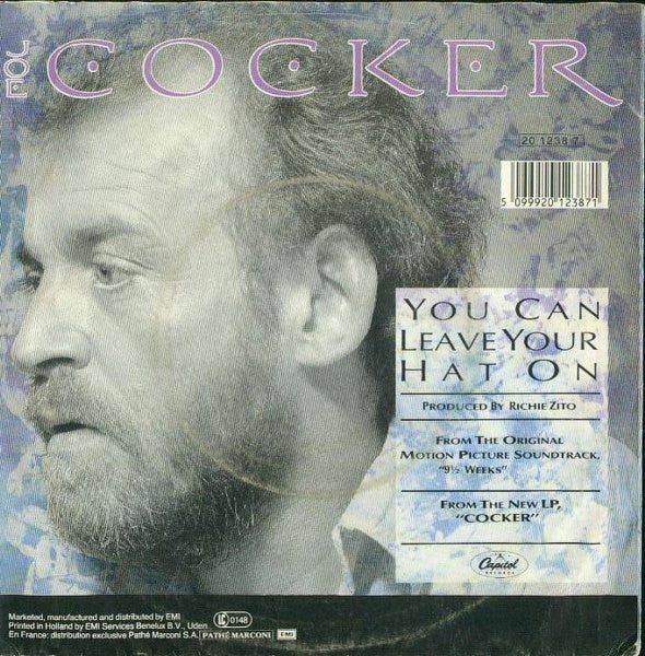 Joe Cocker : You Can Leave Your Hat On (7", Single)