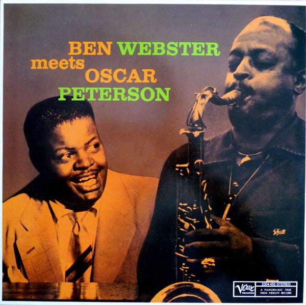 Ben Webster / Oscar Peterson : Ben Webster Meets Oscar Peterson (LP, RE)