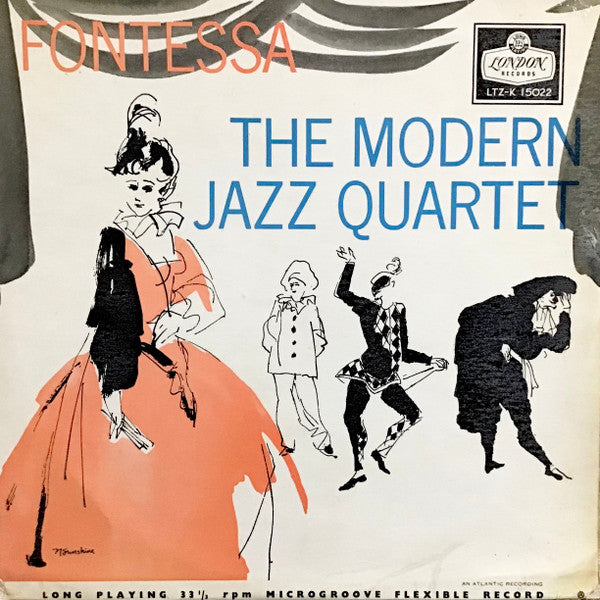 The Modern Jazz Quartet : Fontessa (LP, Album, Mono, RP, Blu)