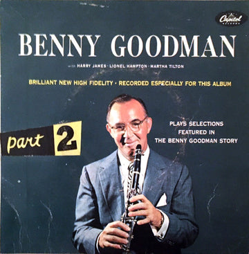 Benny Goodman : Plays Selections Featurd in The Benny Goodman Story - Part 2 (7", EP)