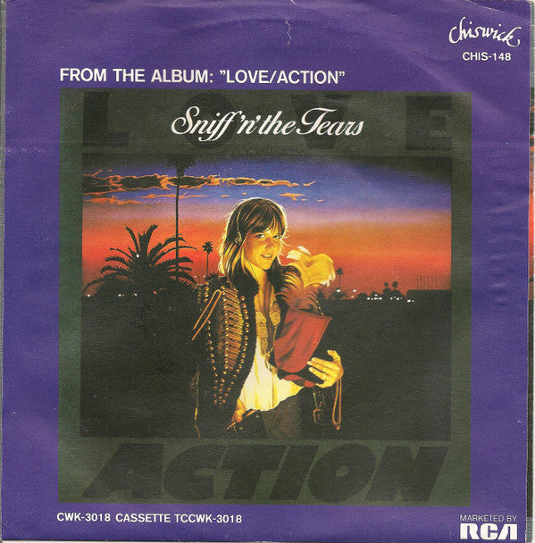 Sniff 'N' The Tears : The Driving Beat (7")