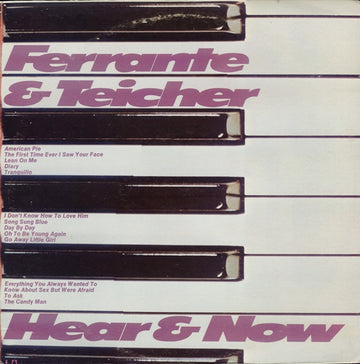 Ferrante & Teicher : Hear And Now (LP, Club, Cap)