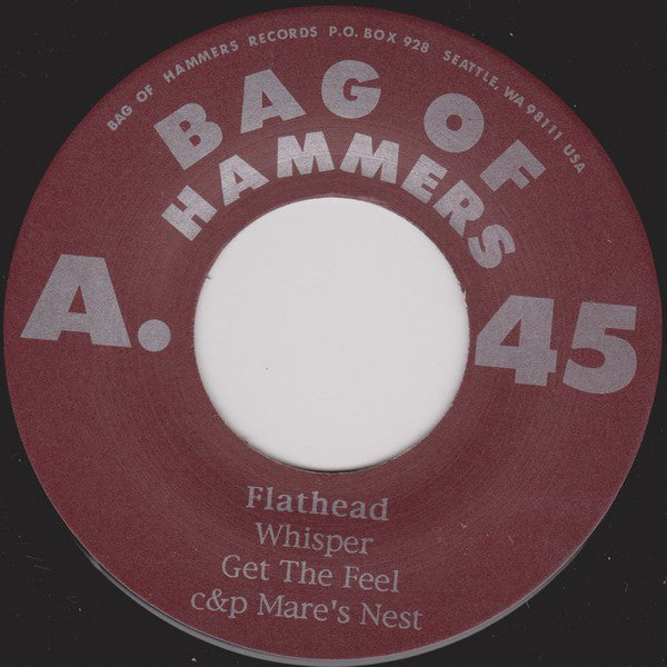 Flathead (2) : Whisper 7" (7", EP, Car)