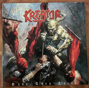 Kreator : Hate Über Alles (LP + LP, S/Sided, Etch + Album, Ltd)