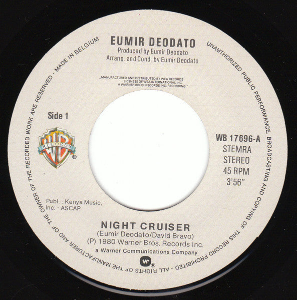 Deodato* : Night Cruiser  (7", Single)