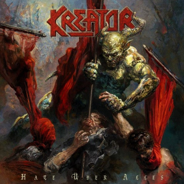 Kreator : Hate Über Alles (LP, Ltd, Tra + LP, S/Sided, Etch, Ltd, Tra + Album)