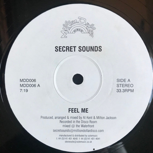 Secret Sounds : Fast Action / Feel Me (12")