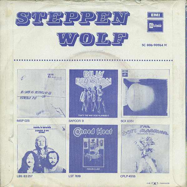 Steppenwolf : Monster (7")