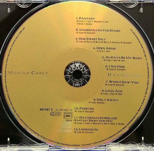 Mariah Carey : Daydream (CD, Album, RE)