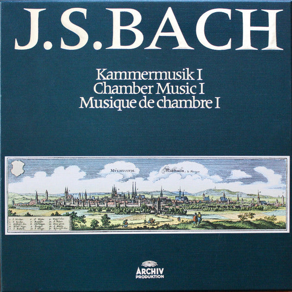 Johann Sebastian Bach : Kammermusik I / Chamber Music I / Musique De Chambre I (7xLP + Box, Comp)