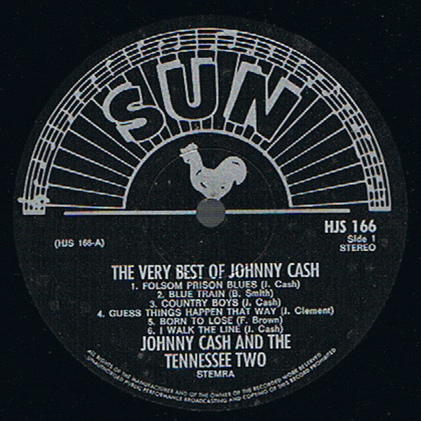 Johnny Cash & The Tennessee Two : The Very Best Of Johnny Cash (LP, Comp)