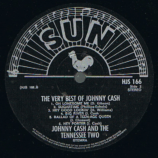 Johnny Cash & The Tennessee Two : The Very Best Of Johnny Cash (LP, Comp)