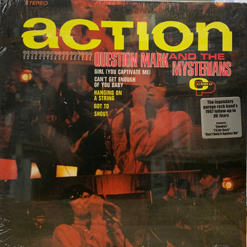 ? & The Mysterians : Action (LP, Album, RE)