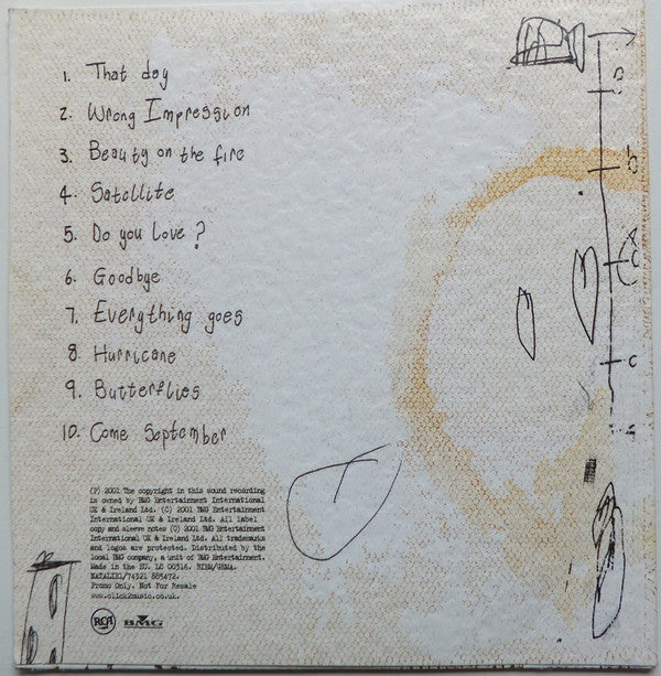 Natalie Imbruglia : White Lilies Island (CD, Album, Promo, Car)