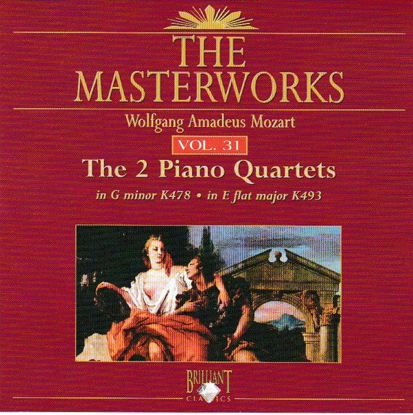 Wolfgang Amadeus Mozart, Bart van Oort, Tjamke Roelofs, Bernadette Verhagen, Jaap ter Linden : The 2 Piano Quartets (CD, Comp)