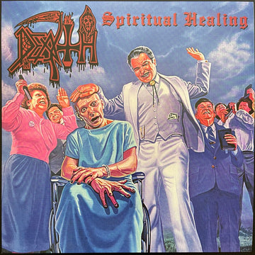 Death (2) : Spiritual Healing (LP, Album, RE, RM, RP)