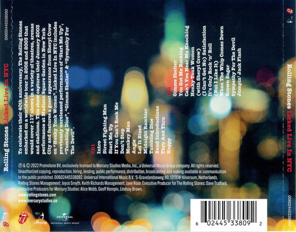 The Rolling Stones : Licked Live In NYC (2xCD, Album, RM)