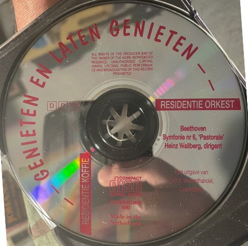 Residentie Orkest, Ludwig van Beethoven, Heinz Wallberg : Genieten En Laten Genieten - Residentie Koffie (Pastorale) (CD)
