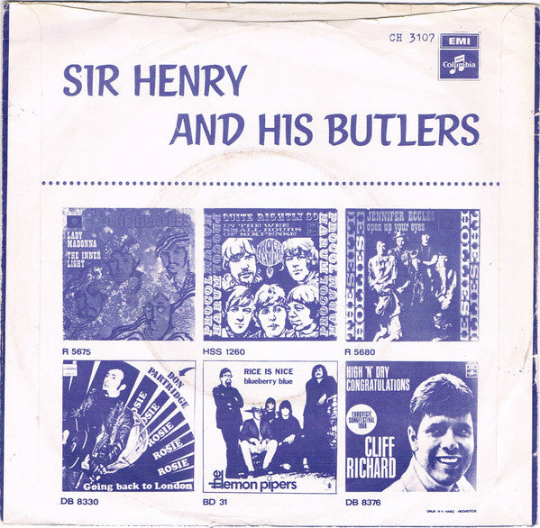 Sir Henry & His Butlers : Camp / Pretty Style (7", Single)