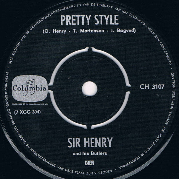 Sir Henry & His Butlers : Camp / Pretty Style (7", Single)