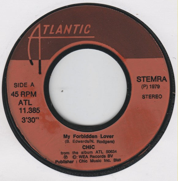 Chic : My Forbidden Lover (7", Single)