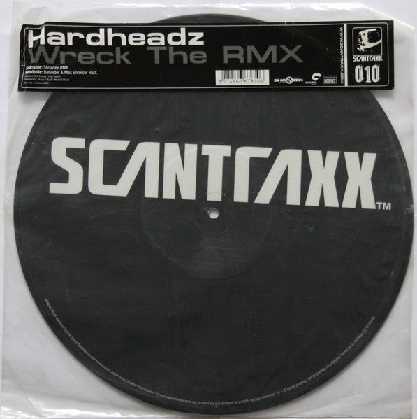 Hardheadz : Wreck The Rmx (12", Pic)