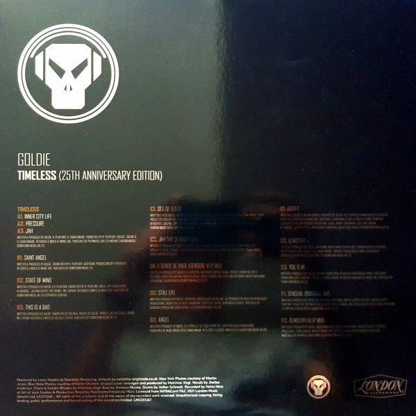 Goldie : Timeless (25th Anniversary Edition) (3xLP, Album, Ltd, RE)