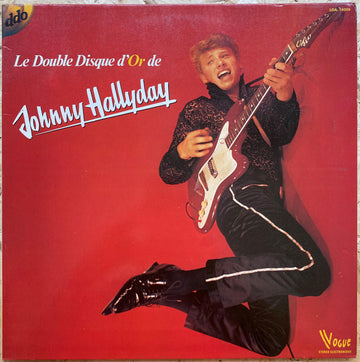 Johnny Hallyday : Le Double Disque D'or De Johnny Hallyday (2xLP, Comp)