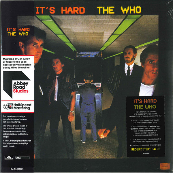 The Who : It's Hard (LP, Ora + LP, Yel + Album, RSD, Ltd, RE, RM, 40t)