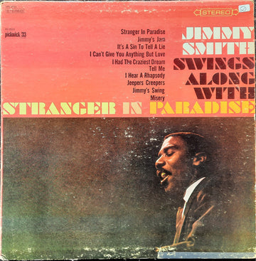 Jimmy Smith : Swings Along With Stranger In Paradise (LP, Album)