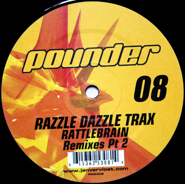 Razzle Dazzle Trax : Rattlebrain (Remixes Pt. 2) (12")