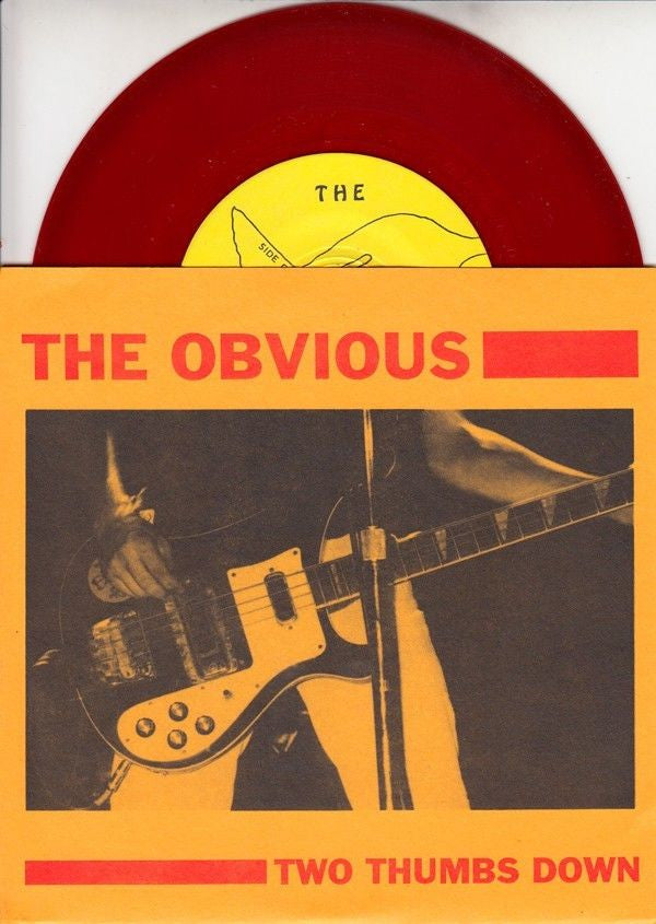 The Obvious (3) : Two Thumbs Down (7", Red)