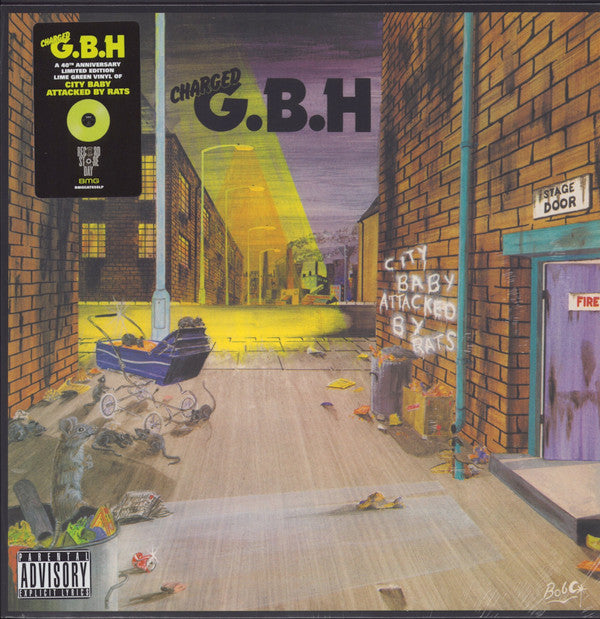 G.B.H. : City Baby Attacked By Rats (LP, Album, RSD, Ltd, RE, Lim)