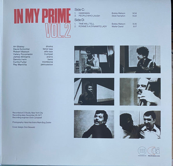 Art Blakey & The Jazz Messengers : In My Prime  (2xLP, RSD, Comp, Ltd, RE, Pur)