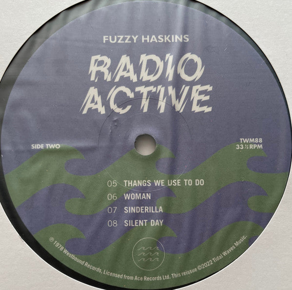 Fuzzy Haskins : Radio Active (LP, Album, RSD, Ltd, RE)