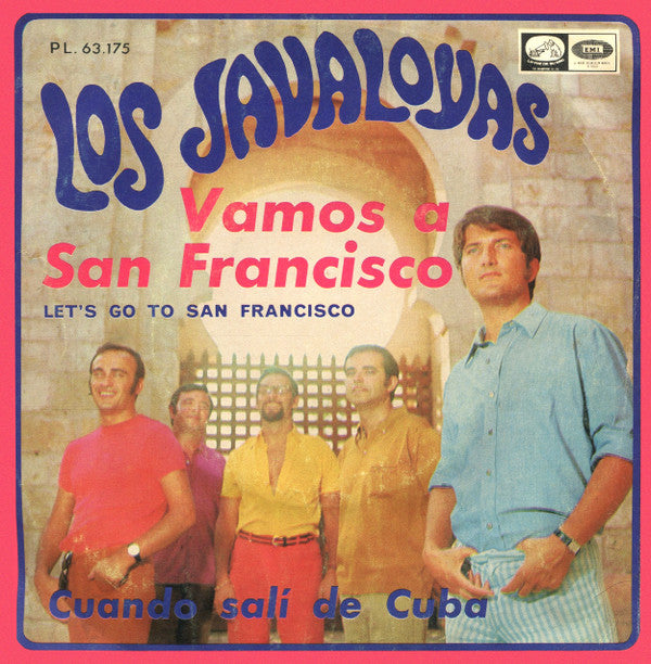 Los Javaloyas : Vamos A San Francisco = Let's Go To San Francisco (7")