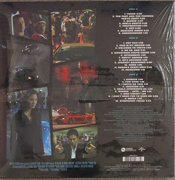 Brian Tyler : The Fast And The Furious: Tokyo Drift (Original Motion Picture Score) (Album, RSD, Dlx, RE + LP, RSD, Dlx, Ltd)