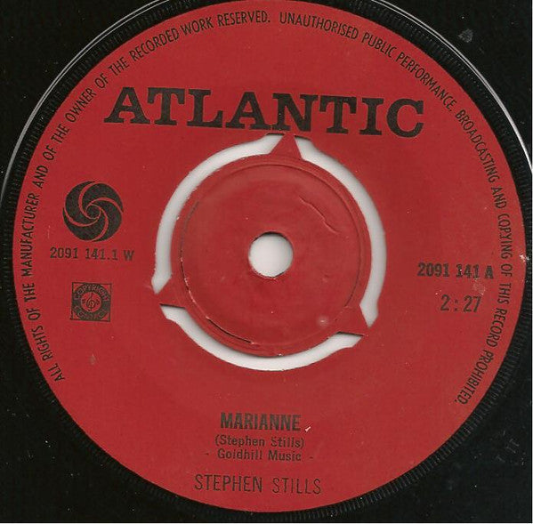Stephen Stills : Marianne (7", Single)