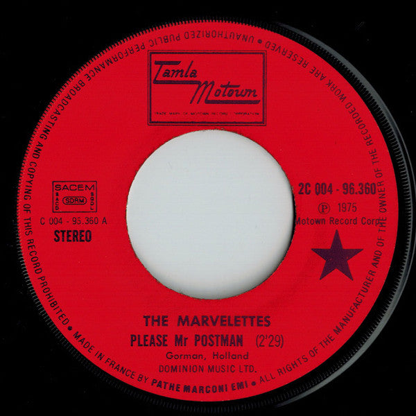 The Marvelettes : Please Mr. Postman (7")