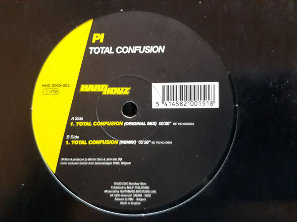 Pi : Total Confusion (12")
