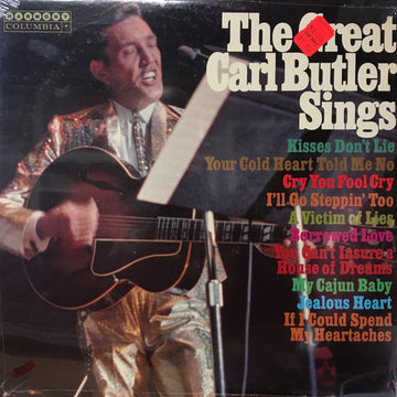 Carl Butler : The Great Carl Butler Sings (LP, Mono)