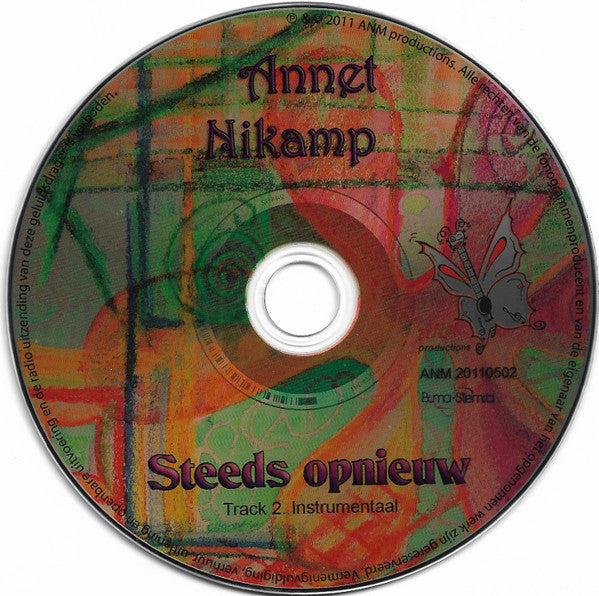 Annet Nikamp : Steeds Opnieuw (CD, Single)