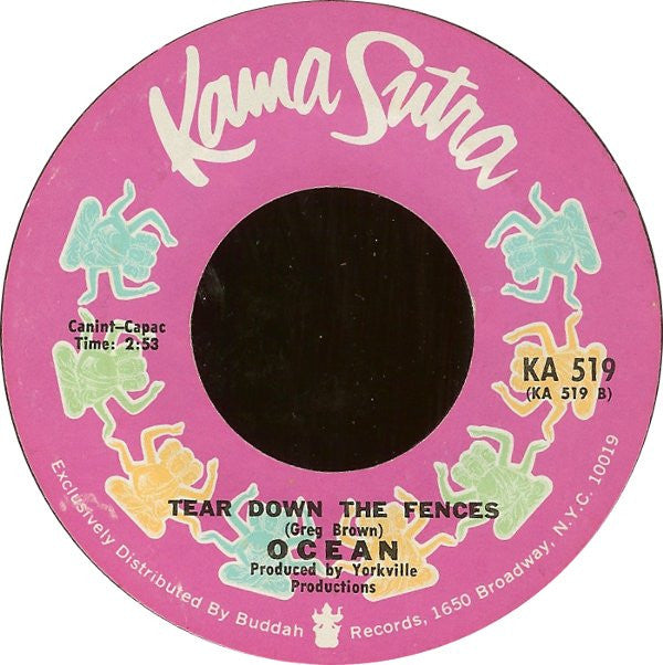 Ocean (3) : Put Your Hand In The Hand (7", Single, Styrene, Pit)