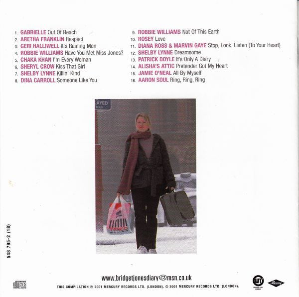 Various : Bridget Jones - Schokolade Zum Frühstück (Music From The Motion Picture) (CD, Comp)