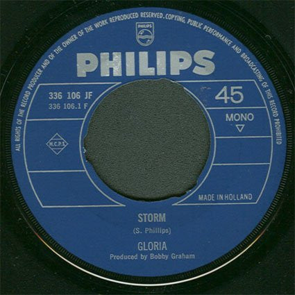 Unit Gloria : The Storm / So Good To Dance (7", Single, Mono)