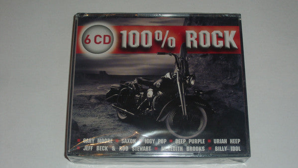 Various : 100% Rock  (6xCD, Comp)