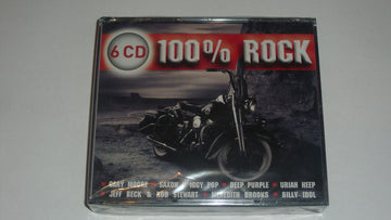 Various : 100% Rock  (6xCD, Comp)