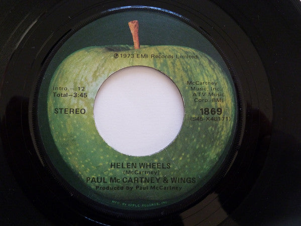 Wings (2) : Helen Wheels (7", Single, Jac)