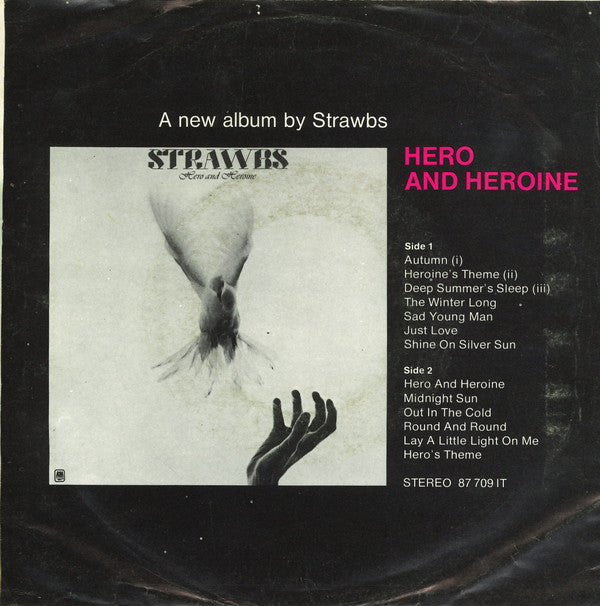 Strawbs : Hold On To Me (The Winter Long) / Where Do You Go (7", Single)